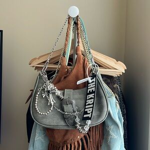 The Kript Grey metal bag